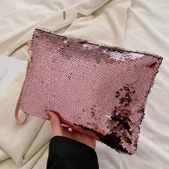 ๐ชฉ Sequins Large Clutch ๐ชฉ - Picture 7 of 8